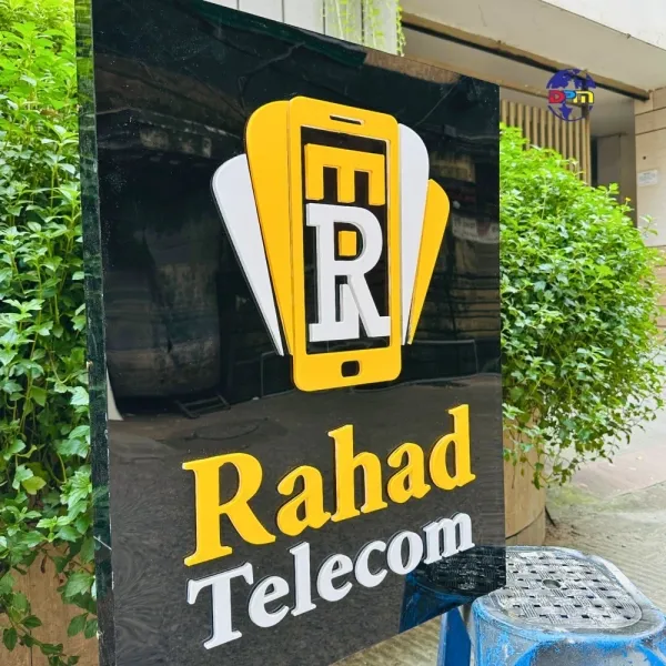 3D Solid Raised-Letter LED Acrylic Signage