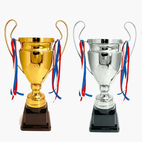 Gold-Plated Metal Victory Cup